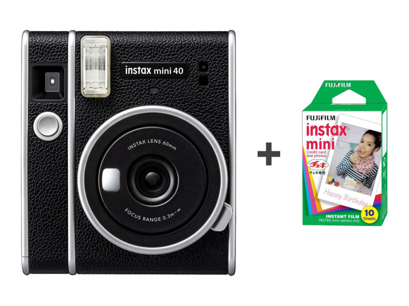 Fujifilm Instax Mini 40 + wkłady (10 zdjęć)